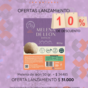 Melena de león en polvo YACHAI 50 gr